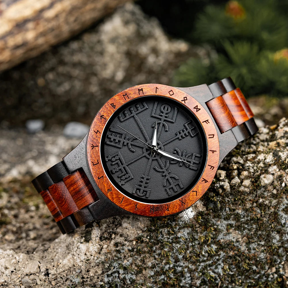 BOBO BIRD Original Wooden Men's Watches New Design Fashion Quartz Wristwatch Top Japanese Quartz Movement Cool Box Dropshipping