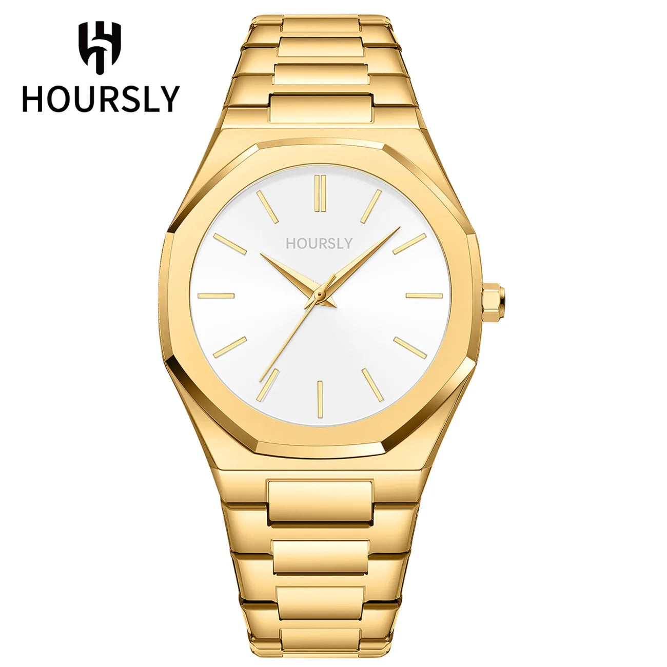 Stainless Steel Band Men Wrist Watches For Male Clock Top Brand Luxury High Quality Gold Men's Quartz Wristwatches Dropshipping
