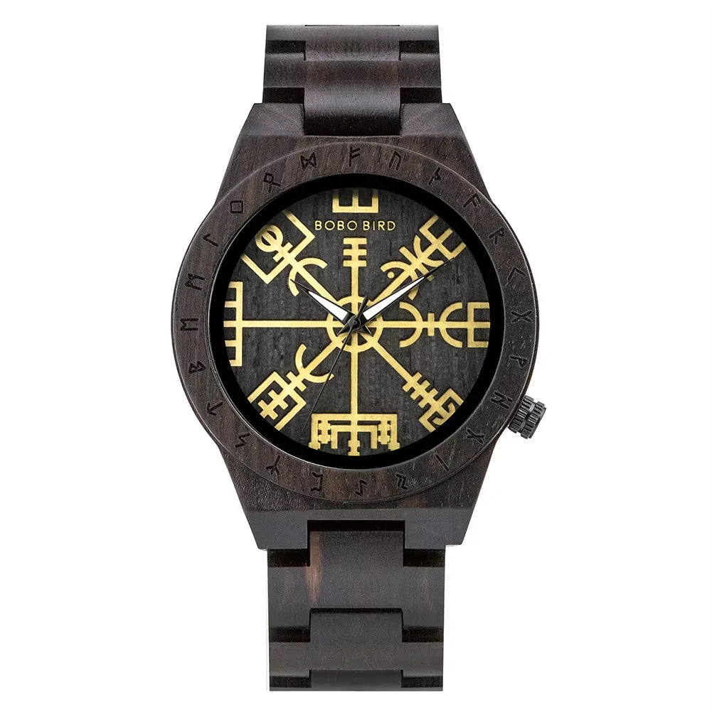 BOBO BIRD Original Wooden Men's Watches New Design Fashion Quartz Wristwatch Top Japanese Quartz Movement Cool Box Dropshipping