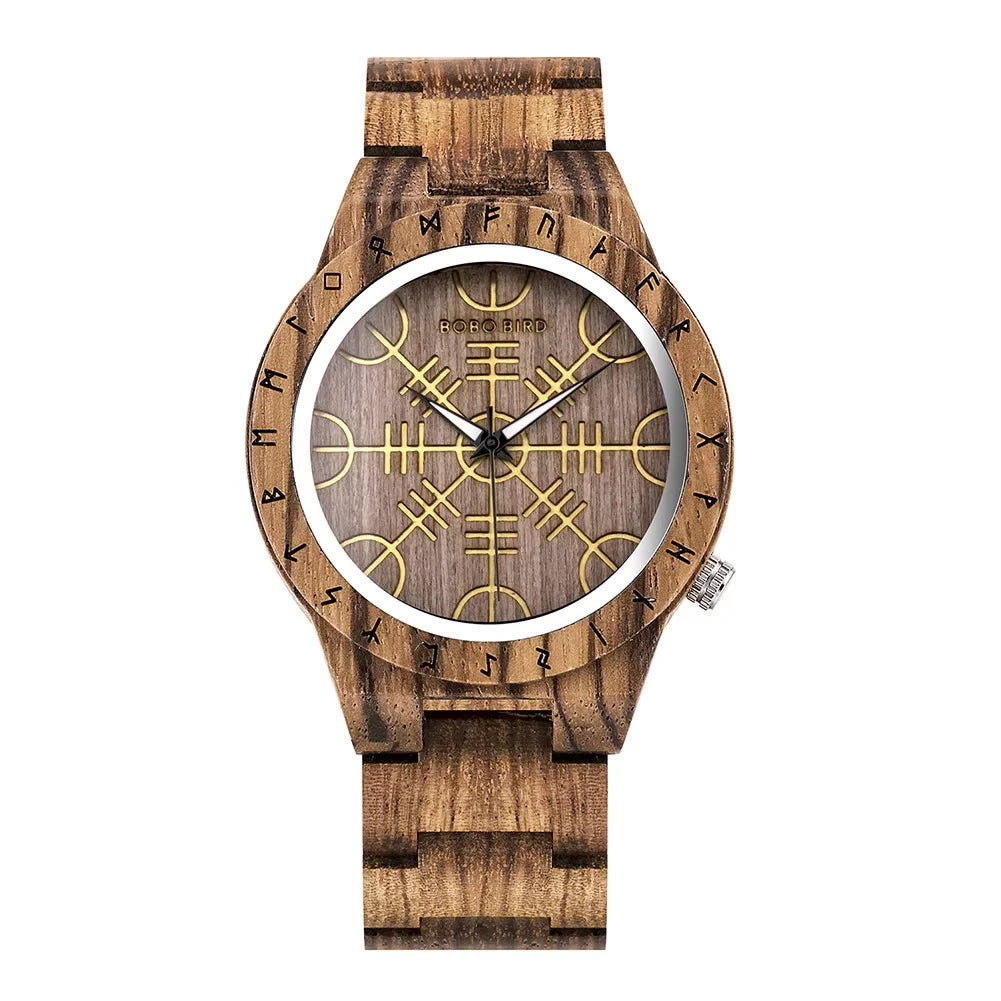 BOBO BIRD Original Wooden Men's Watches New Design Fashion Quartz Wristwatch Top Japanese Quartz Movement Cool Box Dropshipping