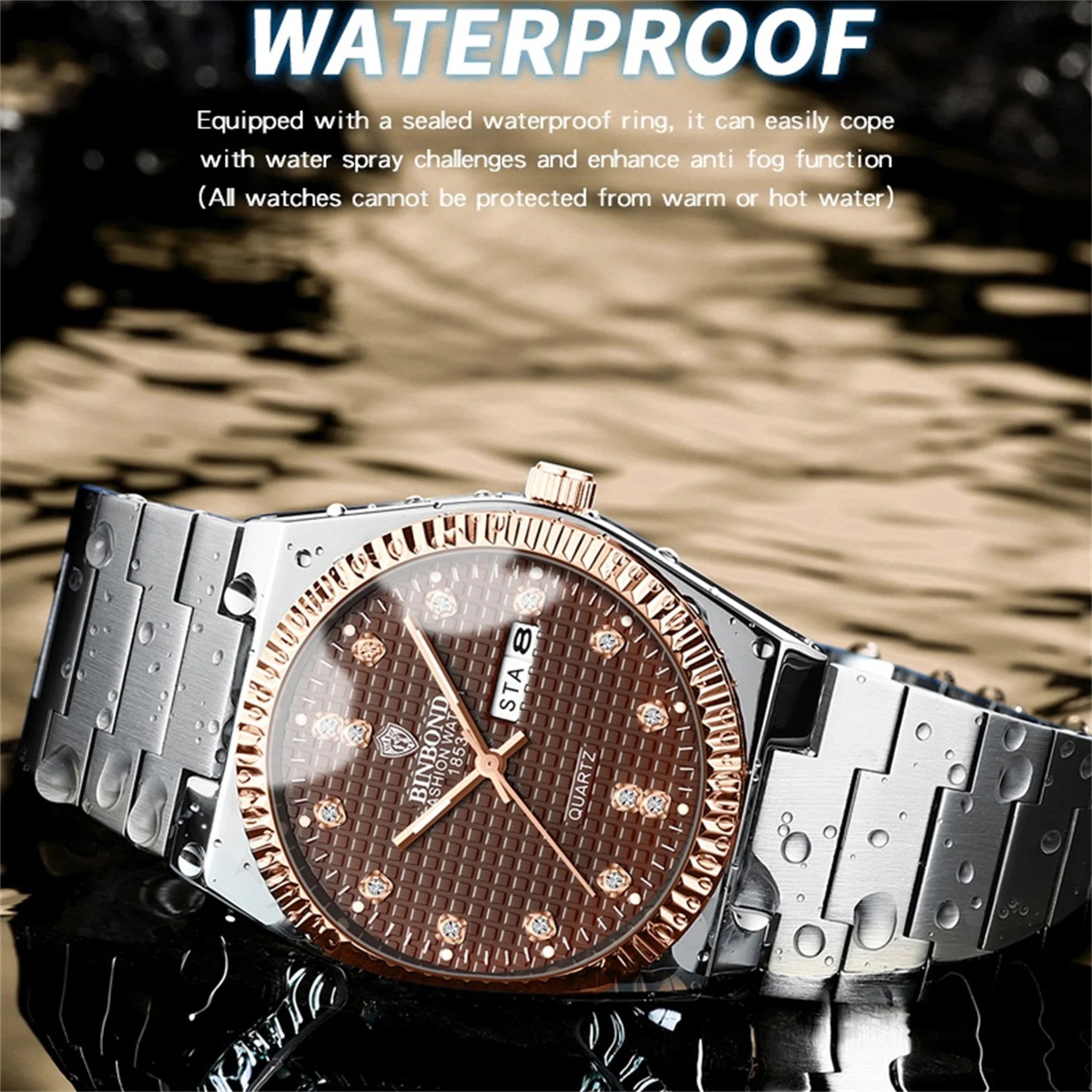 Top AAA+ Original Brand Watches For Mens Business Classic PRS Style Automatic Date Watch High Quality Quartz Male Clocks 301