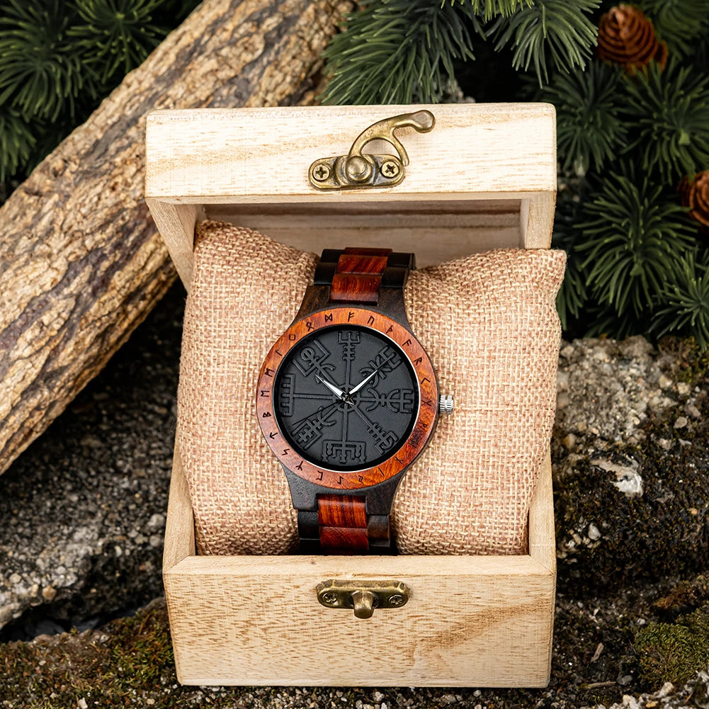 BOBO BIRD Original Wooden Men's Watches New Design Fashion Quartz Wristwatch Top Japanese Quartz Movement Cool Box Dropshipping