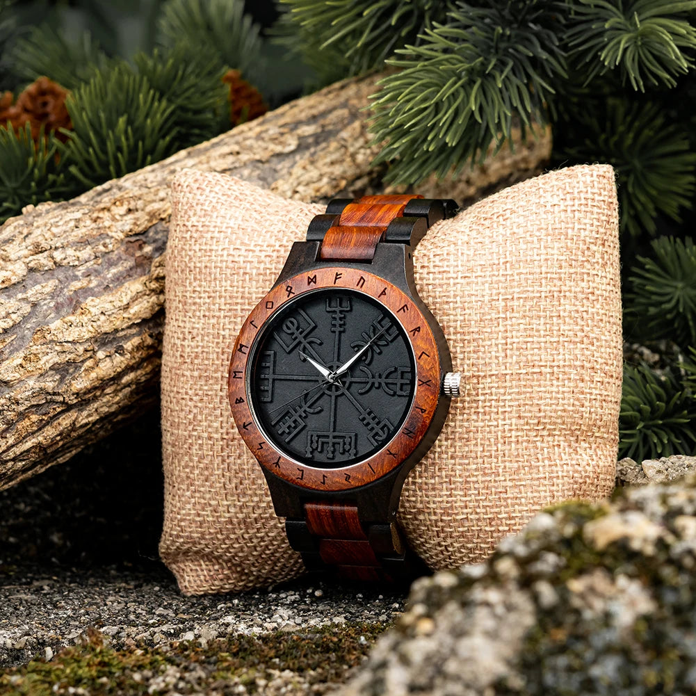 BOBO BIRD Original Wooden Men's Watches New Design Fashion Quartz Wristwatch Top Japanese Quartz Movement Cool Box Dropshipping