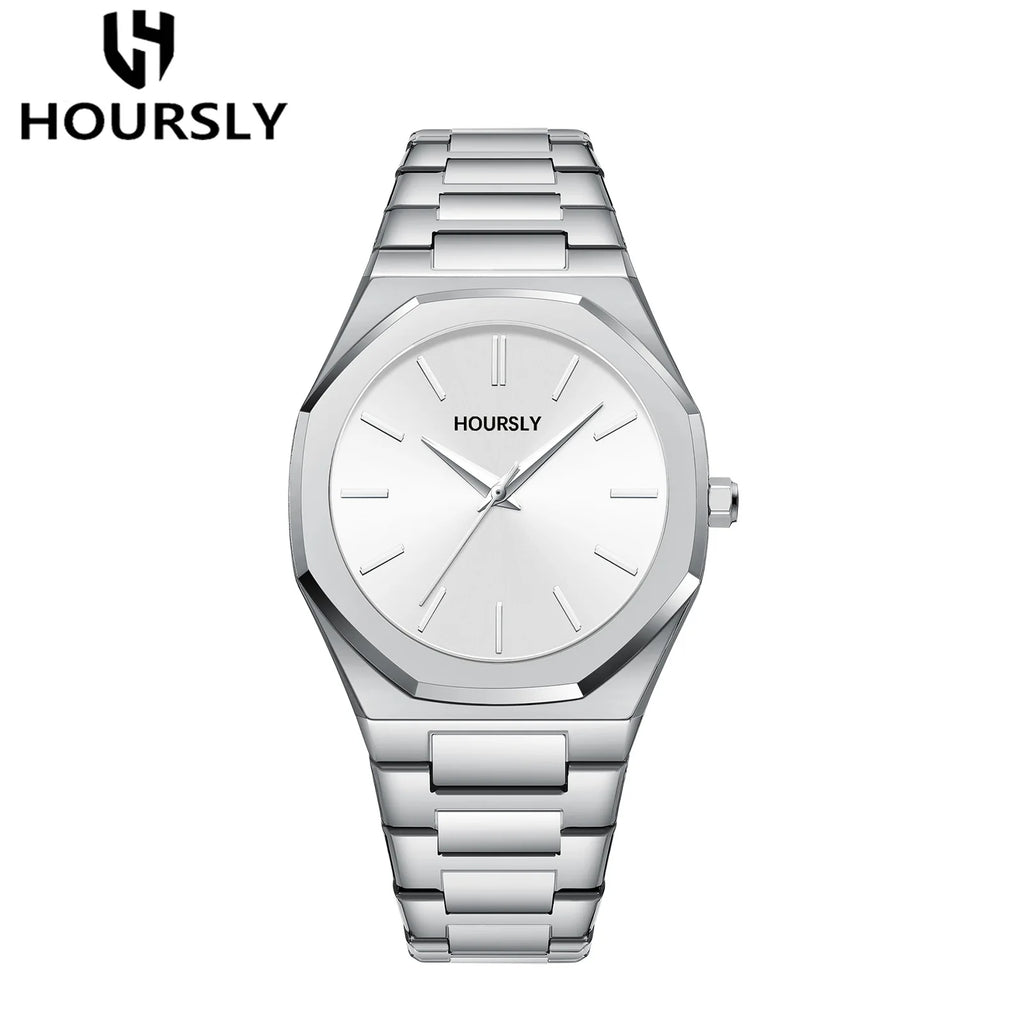 Stainless Steel Band Men Wrist Watches For Male Clock Top Brand Luxury High Quality Gold Men's Quartz Wristwatches Dropshipping