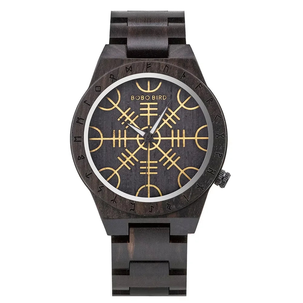BOBO BIRD Original Wooden Men's Watches New Design Fashion Quartz Wristwatch Top Japanese Quartz Movement Cool Box Dropshipping
